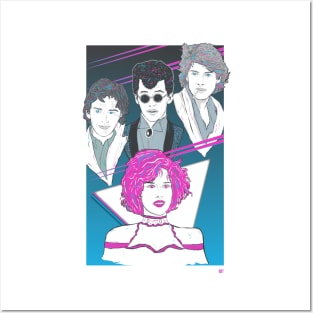 Pretty In Pink - Blue Variant Posters and Art